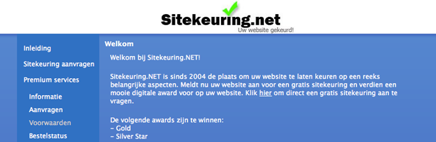 Sitekeuring.NET